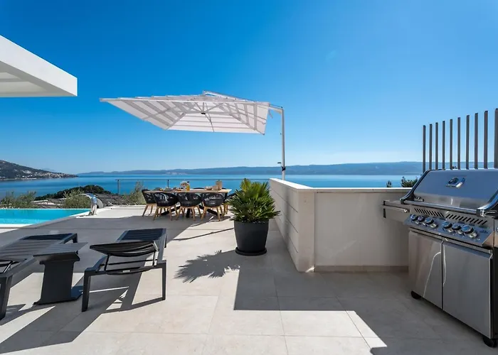 Luxury Andoris With Gym, Spa, Heated Pool Βίλα Duće