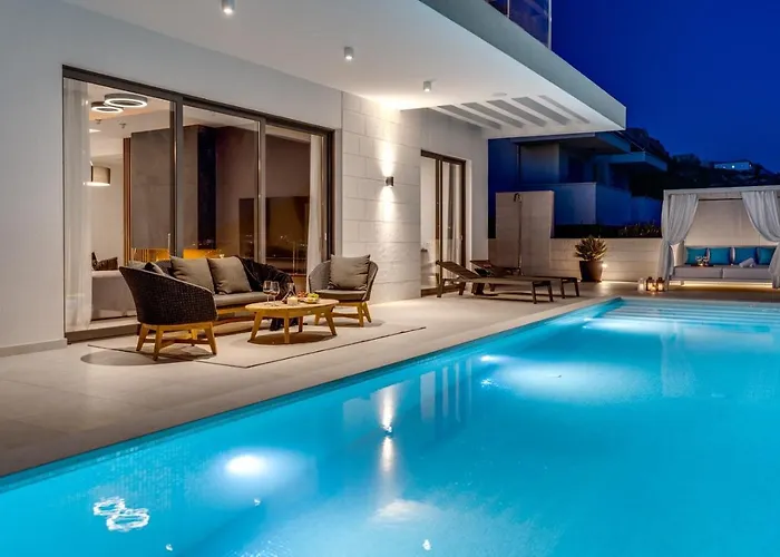 Βίλα Luxury Andoris With Gym, Spa, Heated Pool Duće